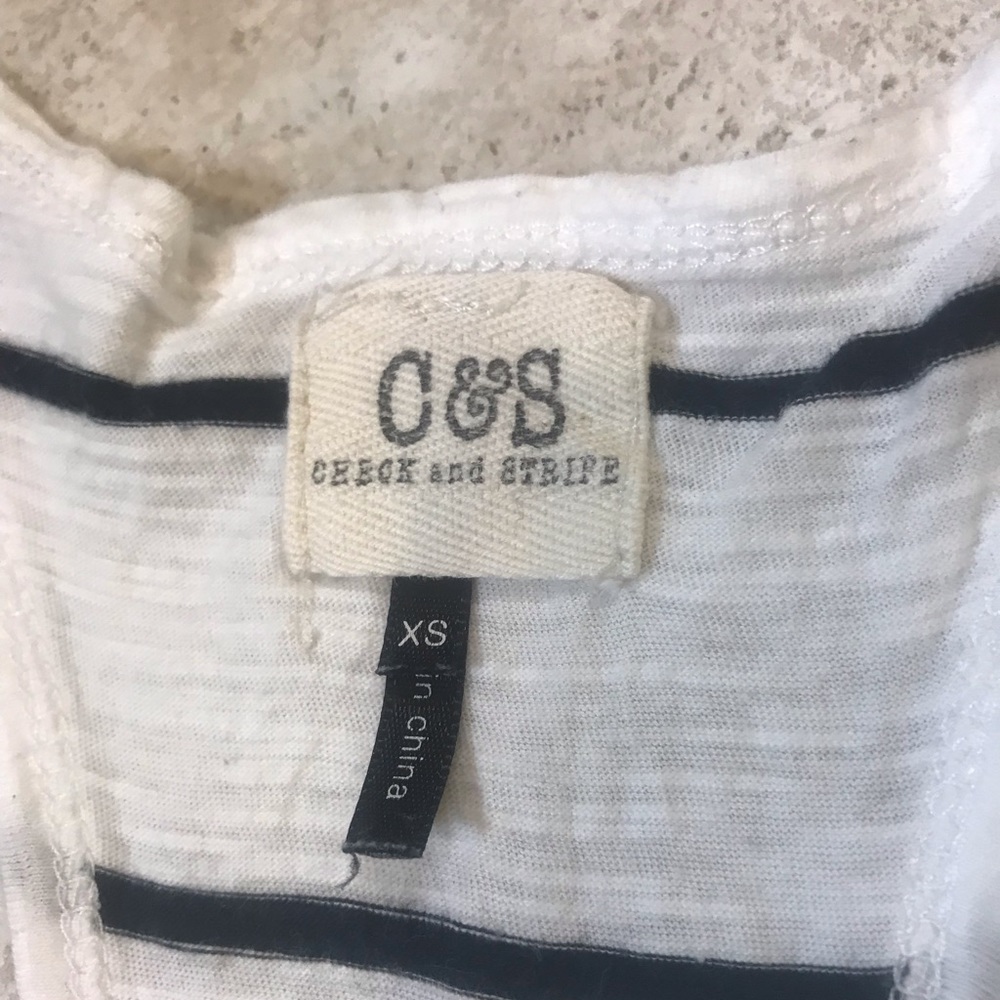 C&S Striped Tank Size XS - Picture 3 of 3